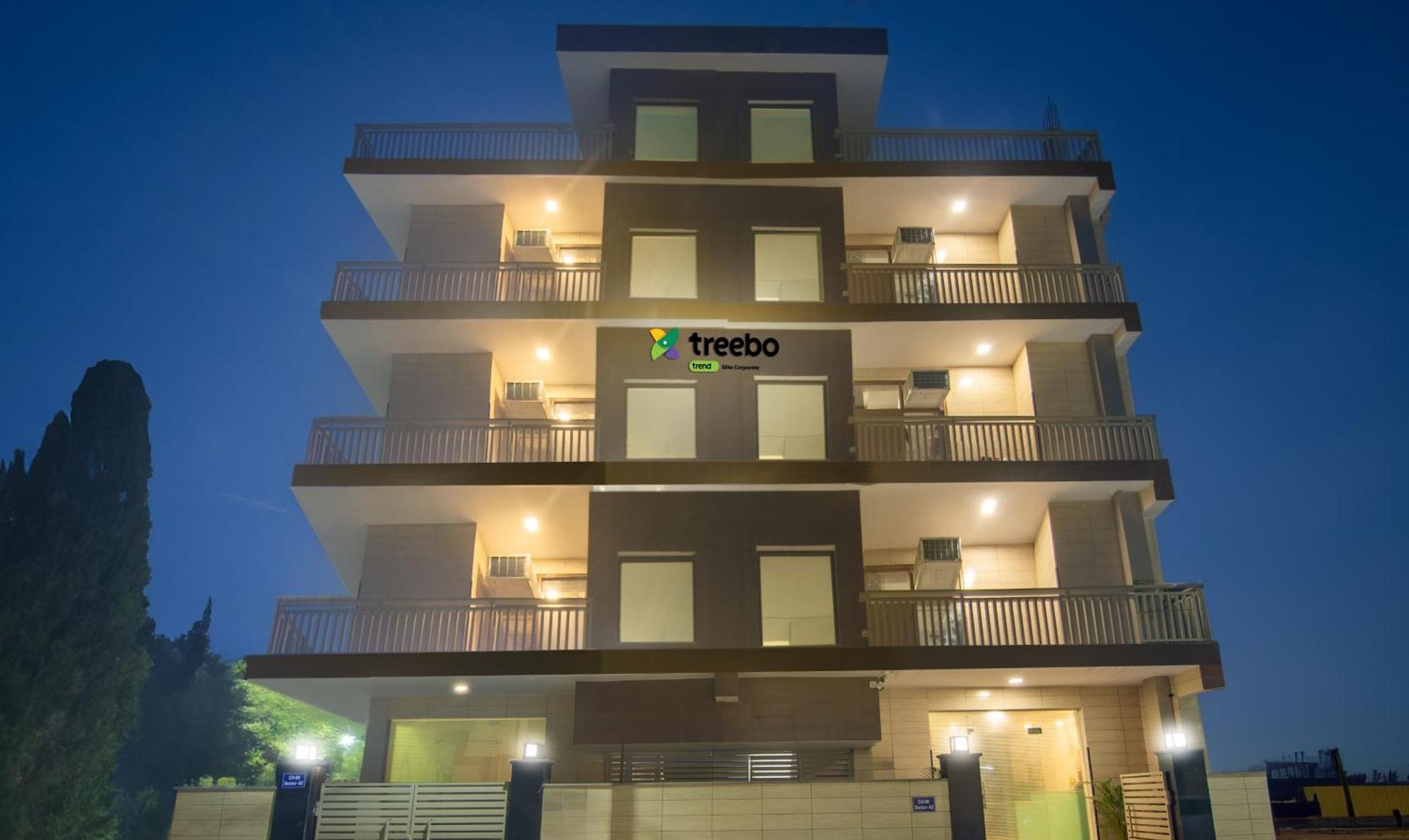Treebo Elite Corporate, Sector 62 Hotell Noida Eksteriør bilde