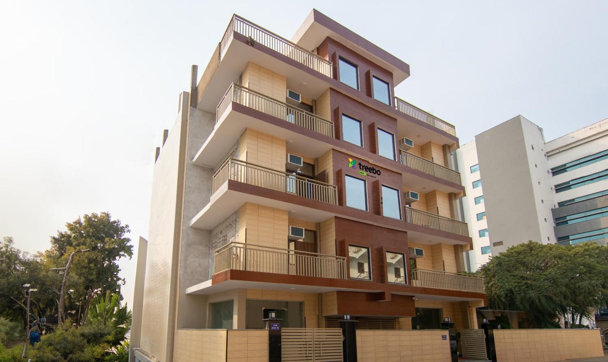Treebo Elite Corporate, Sector 62 Hotell Noida Eksteriør bilde